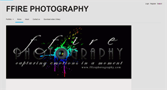 Desktop Screenshot of ffirephotography.net